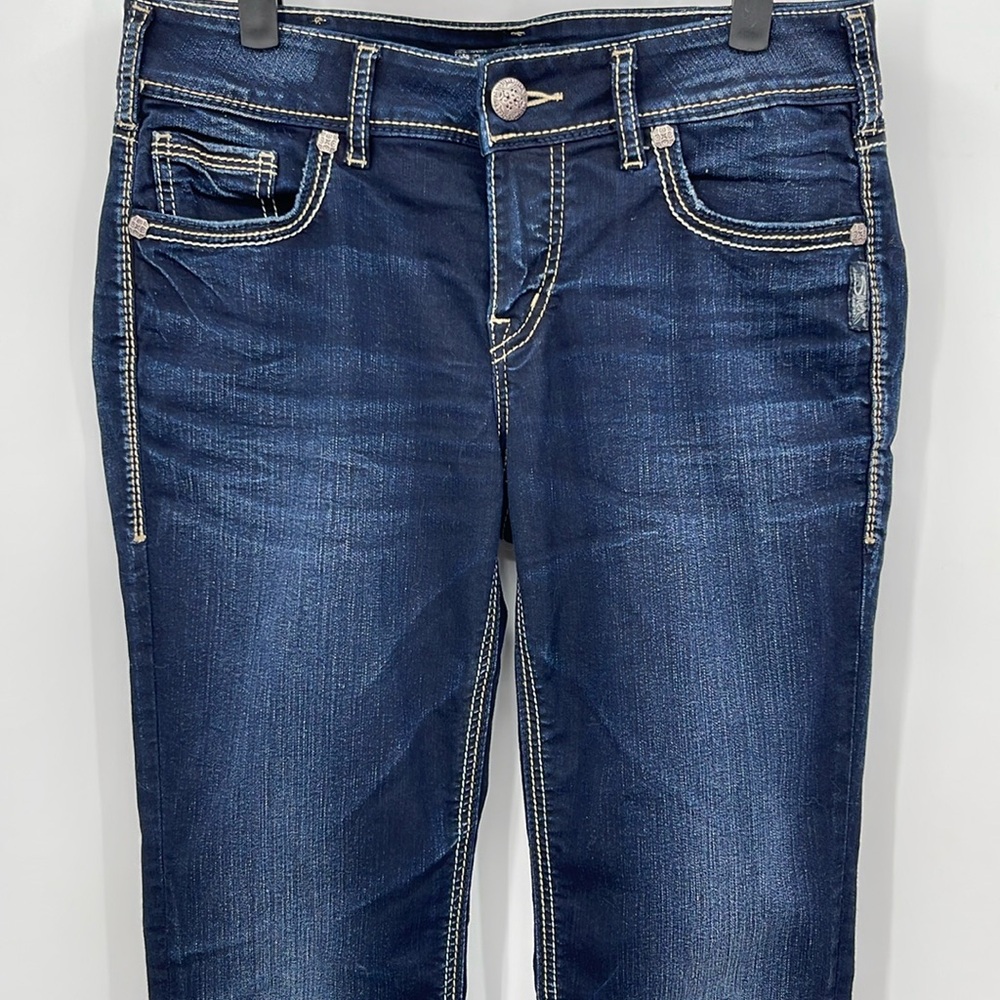 Silver Suki Mid Rise Slim Jeans - Picture 4 of 7